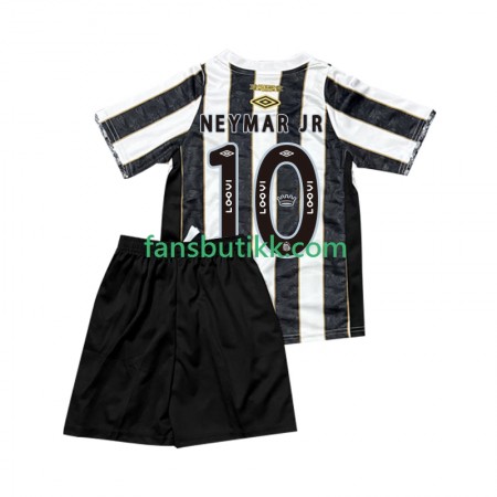 Fotballdrakt Santos FC Neymar JR 10 Barn Bortetrøye 2025-2026 Kortermet